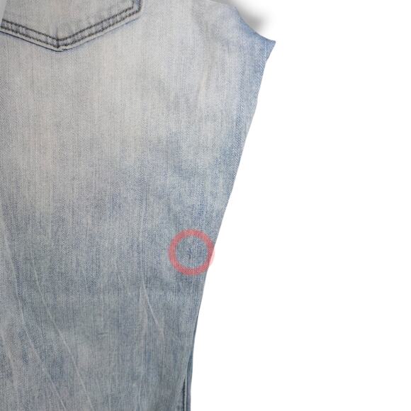 American Eagle Relaxed Straight Light Wash Core Flex Faded Denim Jeans 28x29 - Picture 8 of 11